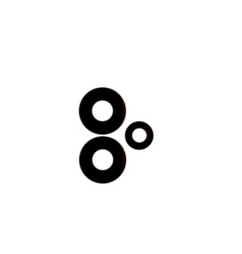 Lente de camera traseira para Xiaomi Redmi Note 12 4G 2023